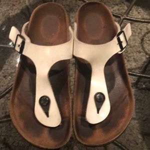 White Birkenstocks